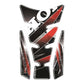Puig Wings Tank Pad With Honda Logo Silver 21366H
