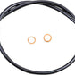 Magnum Shielding Alternate Length Upper Brake Line Black Pearl AS478132