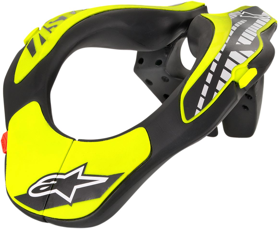 Alpinestars Youth Neck Support Yellow Black