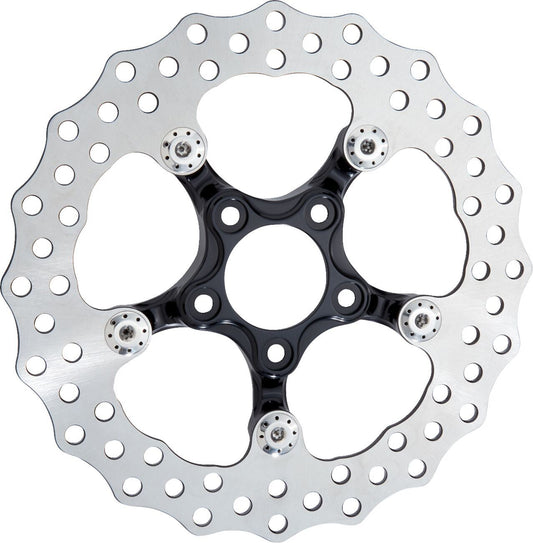 Arlen Ness Spider Rotor Brake Black 420 High-Carbon Stainless Steel 11.5 300-056
