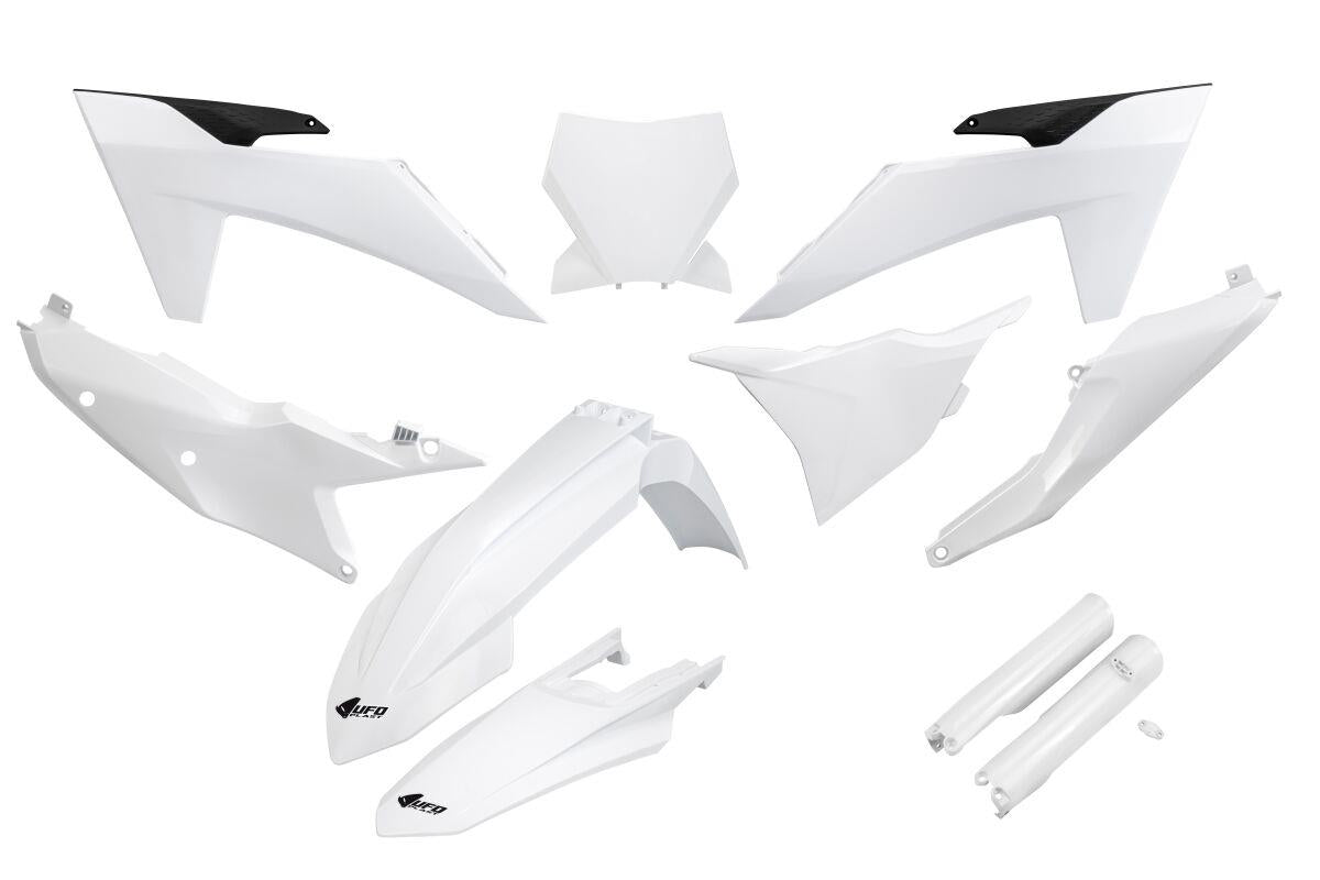 UFO Replacement Complete Body Kit For KTM SX-F 450 2023-2024 White KTKIT529F@042