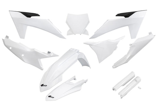 UFO Replacement Complete Body Kit For KTM SX-F 450 2023-2024 White KTKIT529F@042