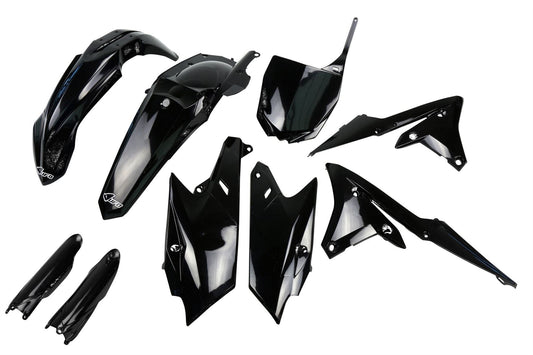 UFO COMPLETE BODY KIT YAMAHA YZ250/450F BLACK YAKIT318E001