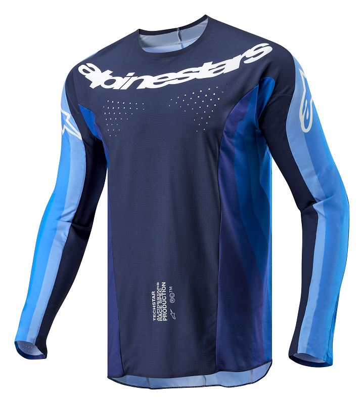 Alpinestars Techstar Pneuma Jersey Blue White