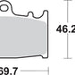 Sbs HS Street Excel Sintered Front Brake Pads For Suzuki GSF 1250 S 88-16 631HS