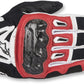 Alpinestars Smx-2 Air Carbon V2 Leather Gloves Red Black