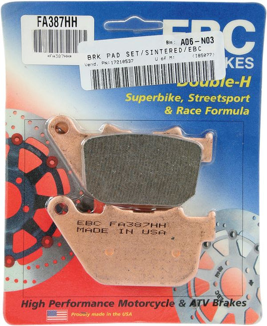 Ebc HH Sintered Harley/Buell Brake Pads For Harley FXDRS 1868 2004-2020 FA387HH