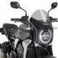 Puig Retro Black Semi Fairing And Screen 195mm Light Smoke 7726W