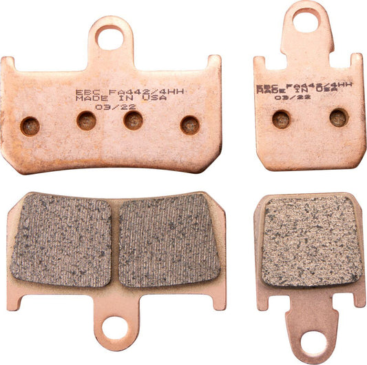 Ebc Sintered "HH" Brake Pads For Yamaha VMX 1700 2007-2017 FA442/4HH