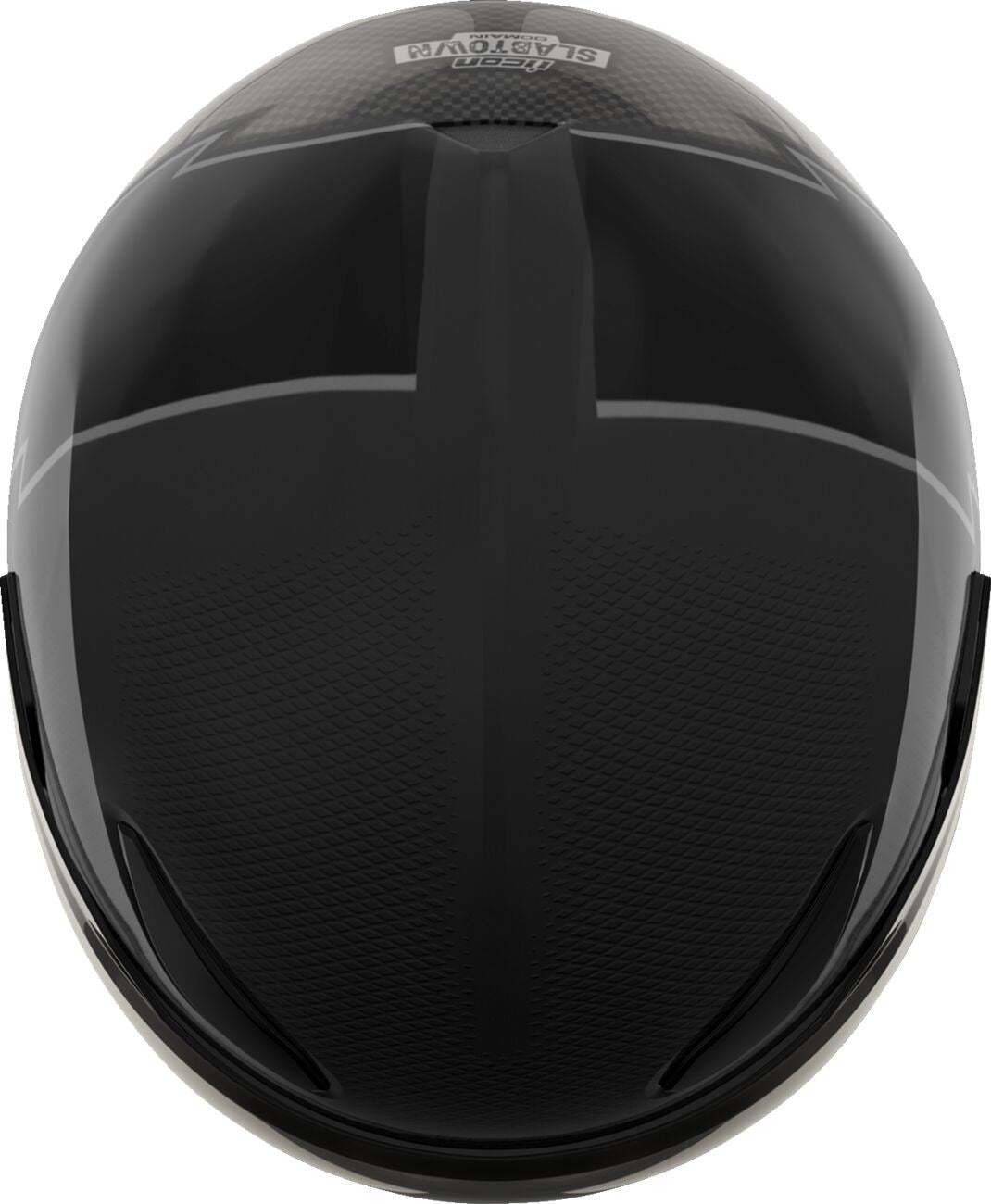 ICON Domain™ Black Motorcycle Helmet