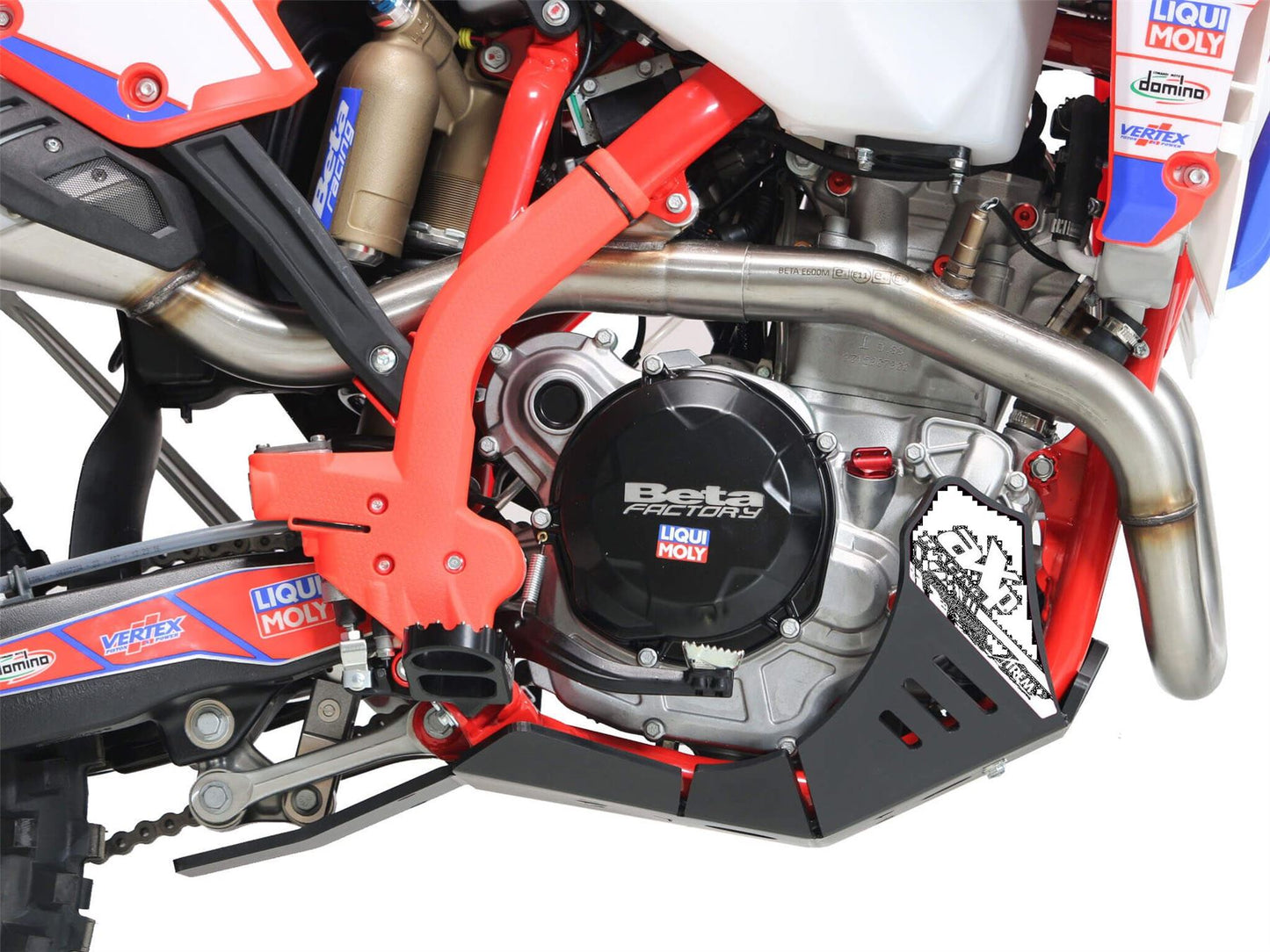 AXP Racing XTREM Skid Plate For Beta RR 350 EFI 2024-2025 HDPE Protection AX1754
