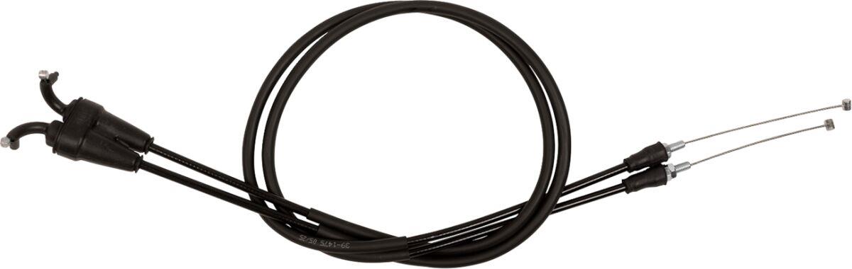 Moose Offroad Black Vinyl Throttle Cable For KTM XC-W 150 TPI 2020-2025 45-1276