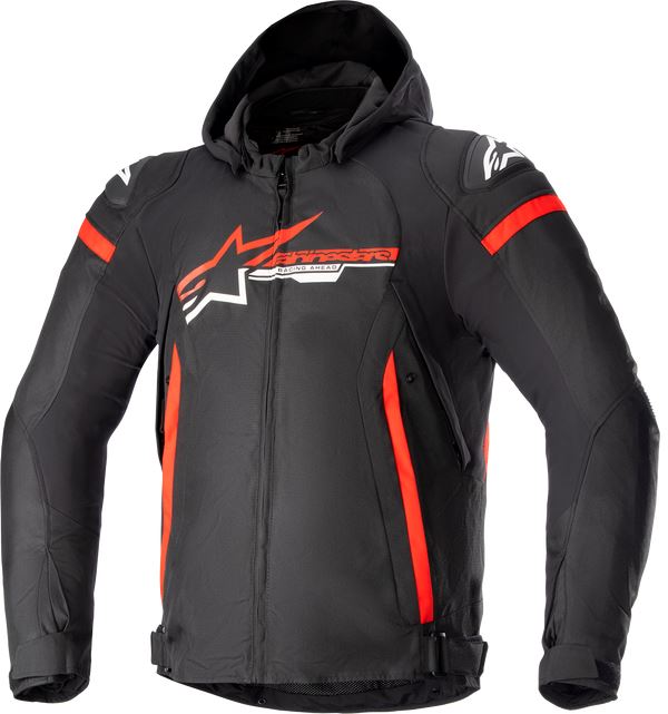 Alpinestars Zaca Waterproof Jacket Black Orange White