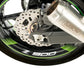 Puig Wheel Rim Stickers White 21716N