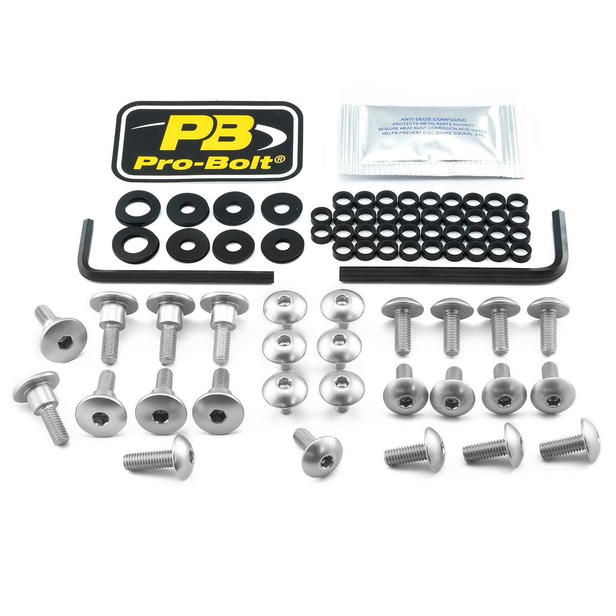 Pro Bolt Aluminium Fairing Bolt Kit For Suzuki GSX-S 1000 S 2019-2021 FSU350S