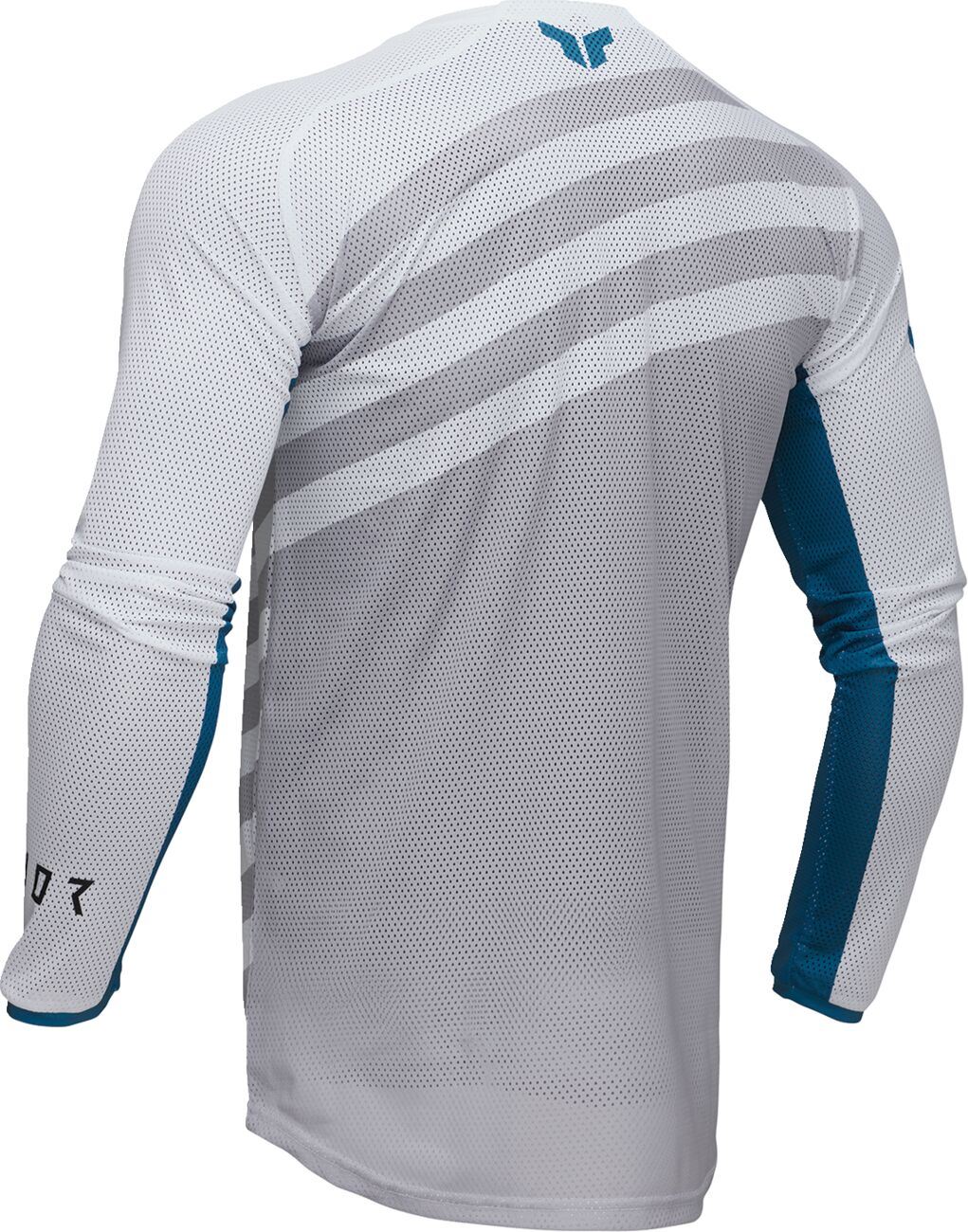THOR LAUNCHMODE Vented Raid Jersey WHITE/GREY 2024 Model