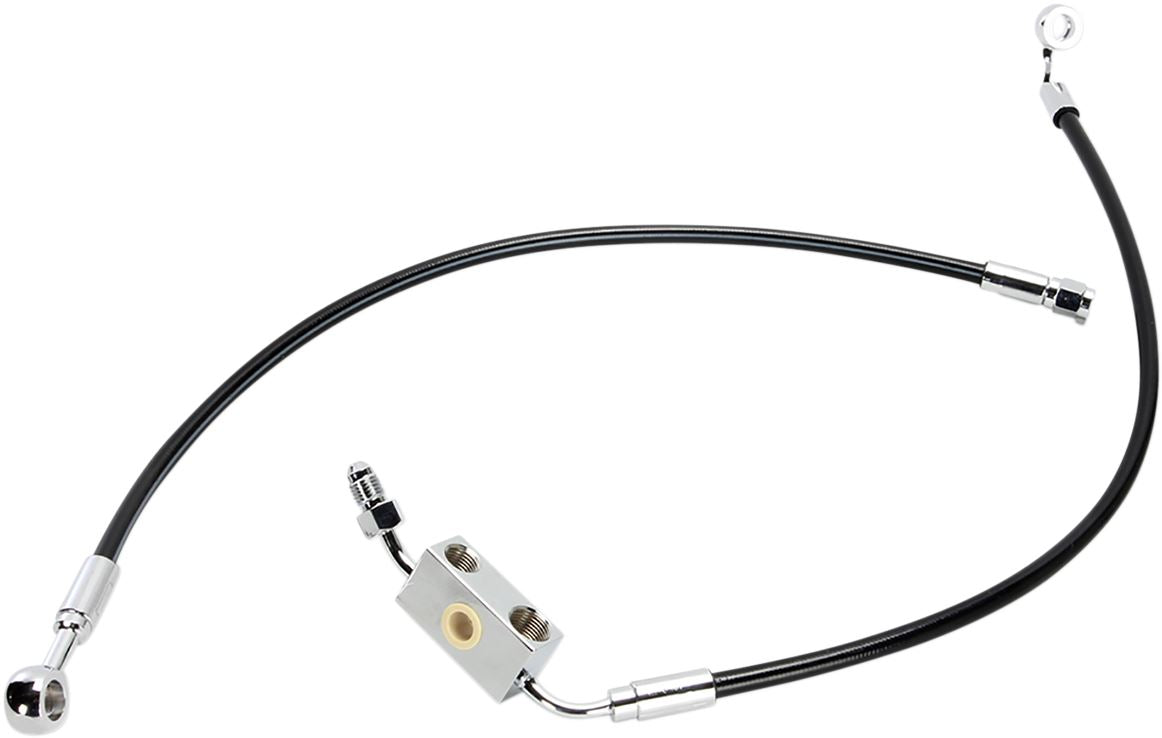 Magnum Shielding Front Brake Line Kit For Harley XL 1200 X 14-22 SBC1326-25