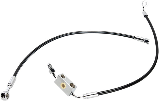 Magnum Shielding Front Brake Line Kit For Harley XL 1200 X 14-22 SBC1326-25