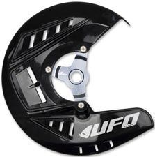 UFO FRONT DISC COVER KIT YAMAHA YZ250/450F BLACK YA04851-001