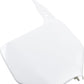 UFO FRONT NUMBER PLATE KAWASAKI KX125/250 WHITE KA03740-047