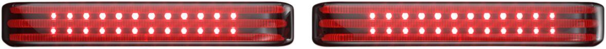 Custom Dynamics ProBEAM LED Saddle Bag Lights Harley FLHX 10-13 PB-SB-SS6-BS