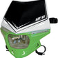 UFO STEALTH HEADLIGHT (12V/35W & LED) DUAL COLOR WHITE/KX-GREEN PF01715W026