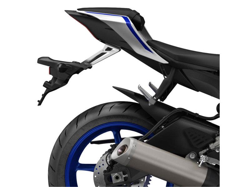 PUIG Rear Mudguard Extender Matt Black for Yamaha YZF R6/Race 05-24 9914J
