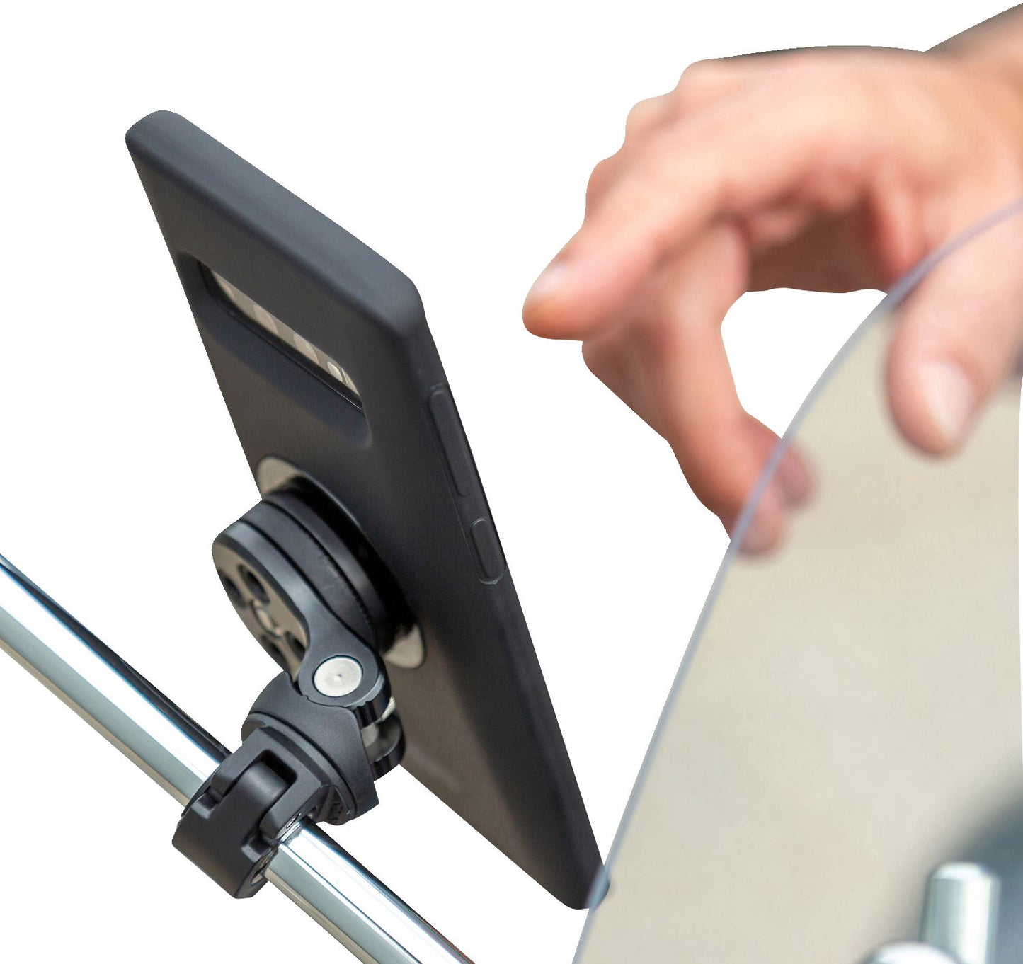 SP CONNECT Mirror Mount Pro Mobile Phone Mount Interchangeable Heads For SPC/SPC+ 53233