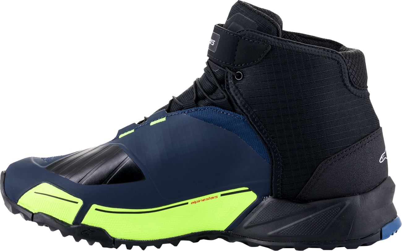 Alpinestars Cr-X Drystar® Riding Shoes Blue Black Yellow