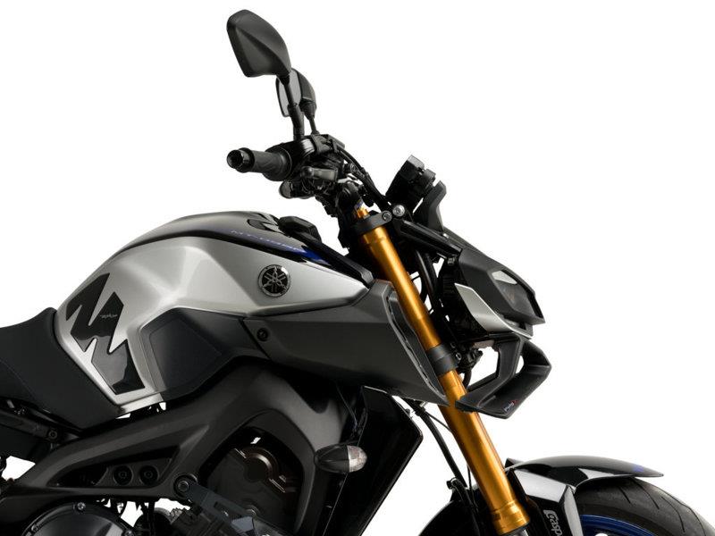 PUIG Naked Front Spoiler Matt Black for Yamaha MT-09/SP 17-20 3482J