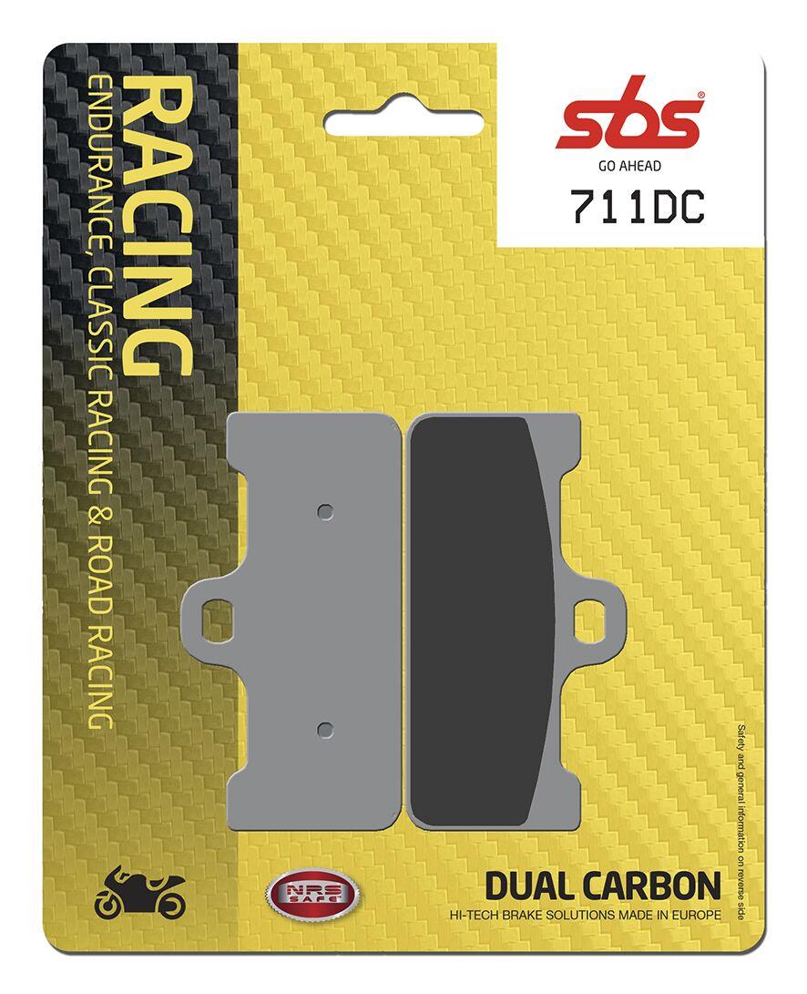 Sbs DC Racing Dual Carbon Brake Pads Carbon Ceramic Set 711DC