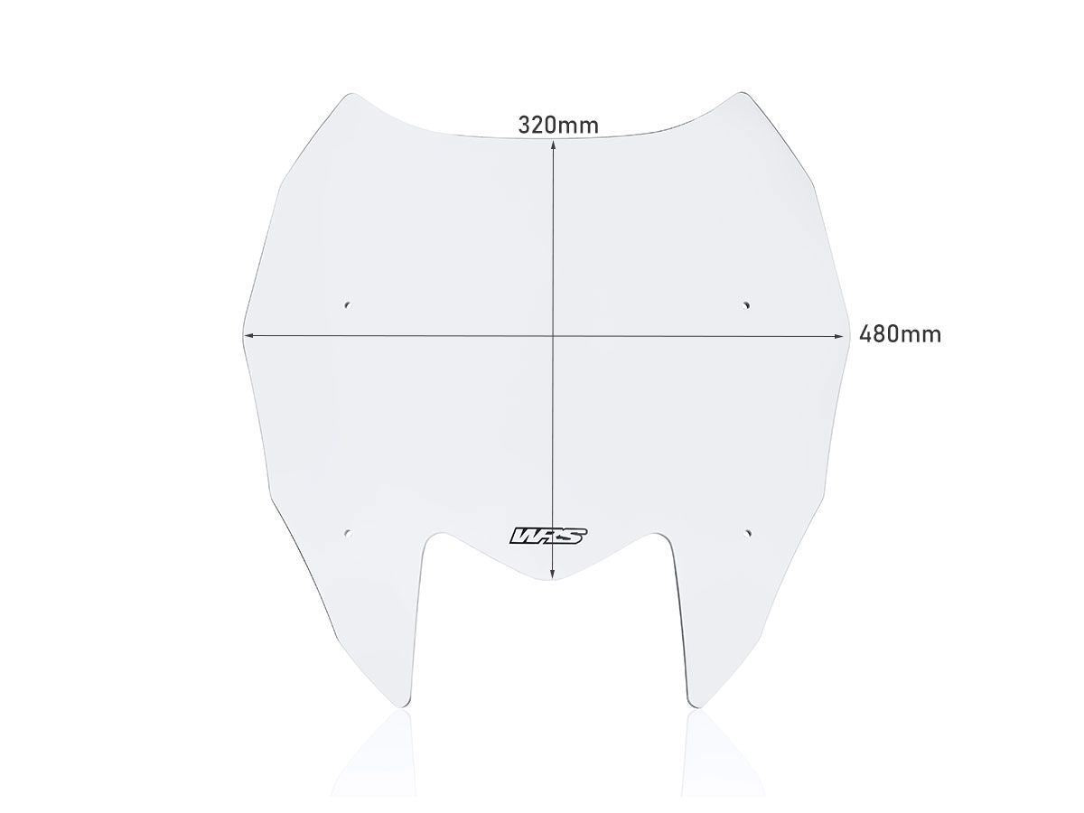 WRS Windscreen Inter Yamaha Tmax560 Clear Ya023t