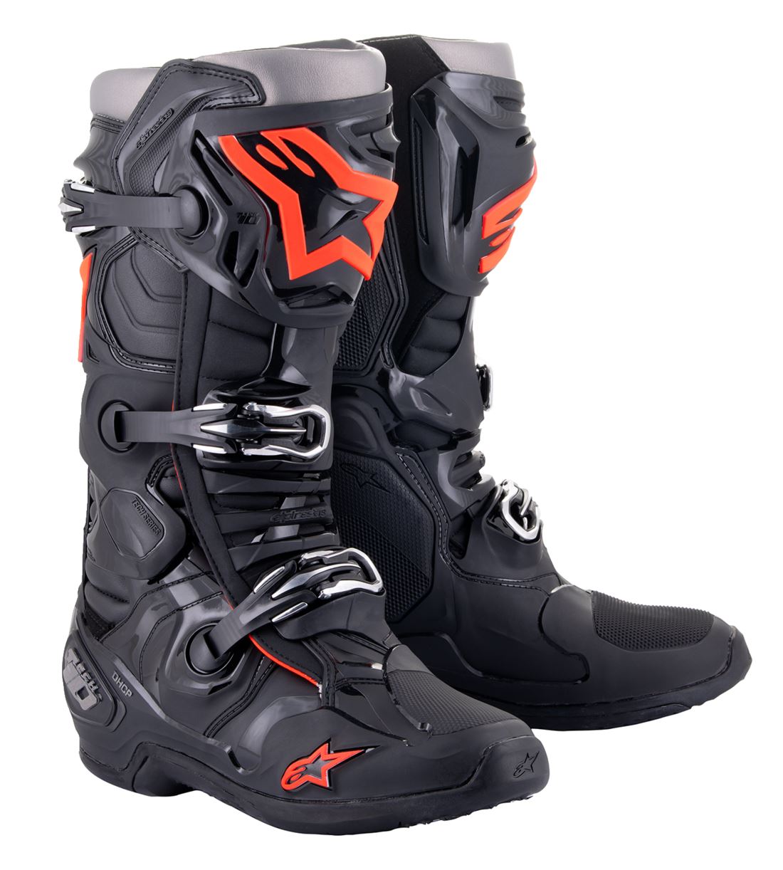 Alpinestars Tech 10 Boots Orange Black