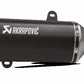 Akrapovic Slip-On Line Muffler Scooter SS/CF For Vespa GTS 125 IGET 17-20 S-VE125SO1-HZBL