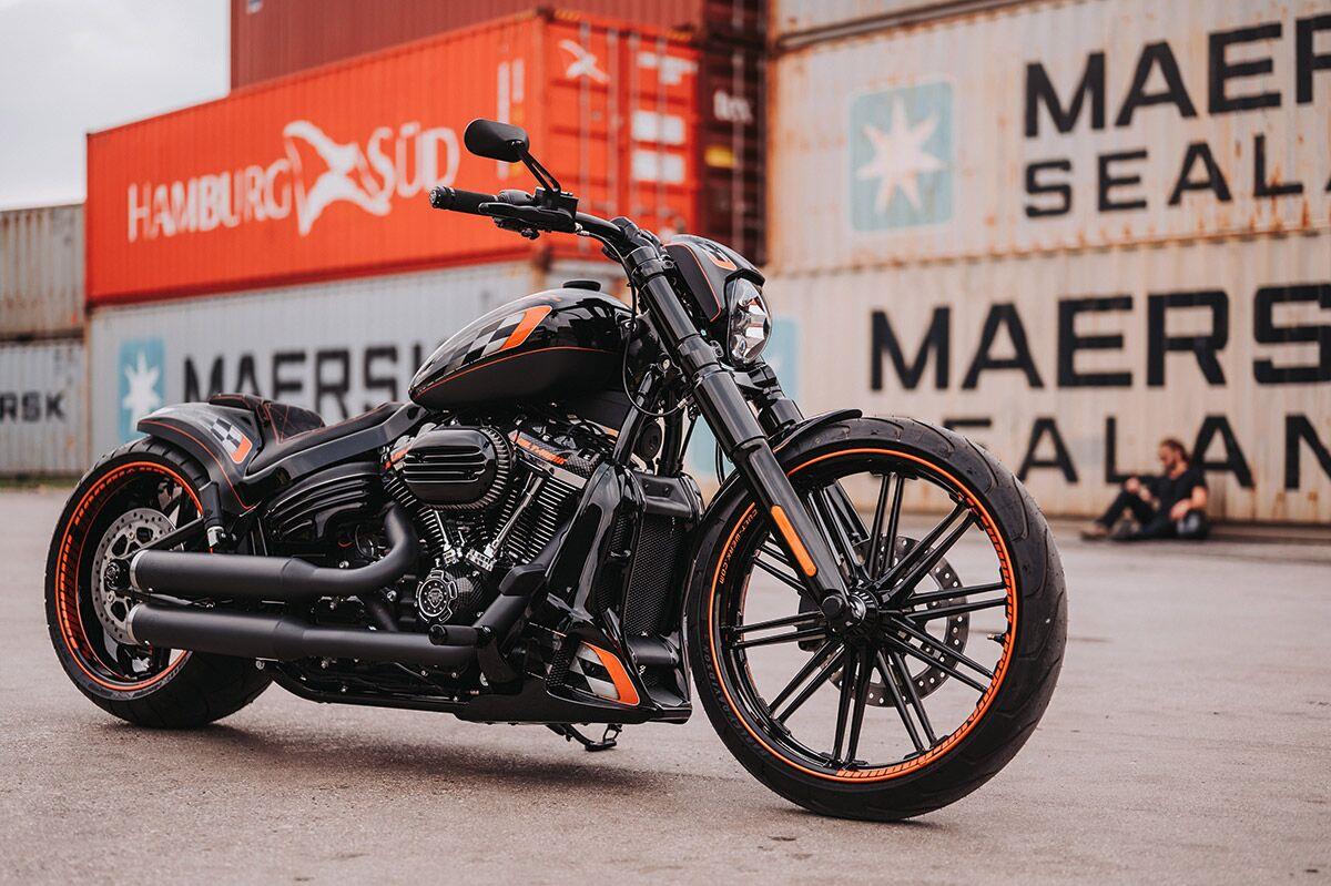 Cult Werk Fork Covers For Harley Davidson FXBR 1923 2018-2023 HD-BRO029