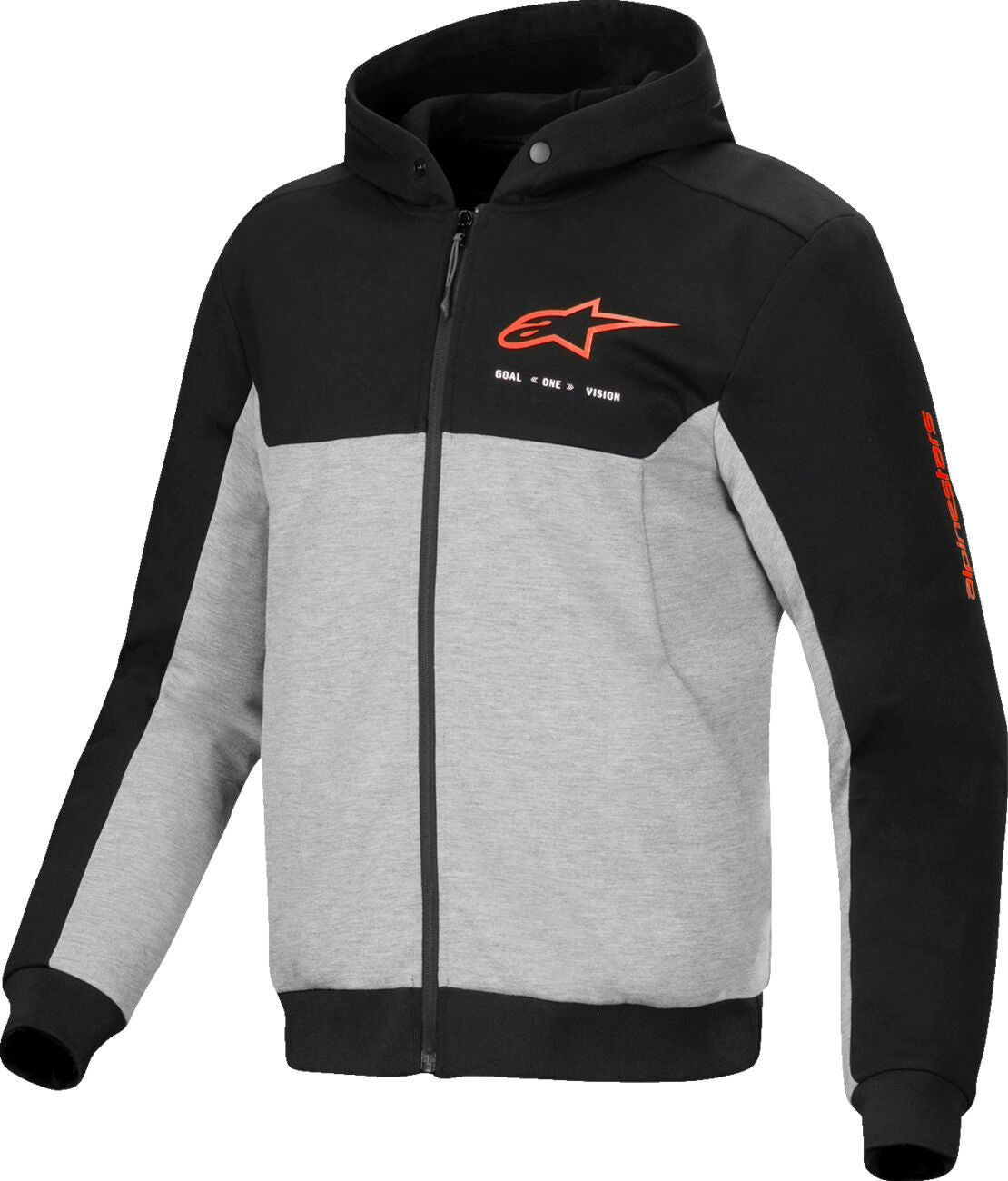 ALPINESTARS Chrome v2 Sport Hoodie Gray/Black/Red