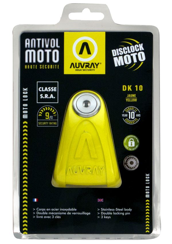 Auvray Block Disc Dk-10 SRA Approved