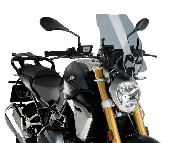 PUIG New Generation Touring Screen Light Smoke for BMW R1250 R 18-22 3625H