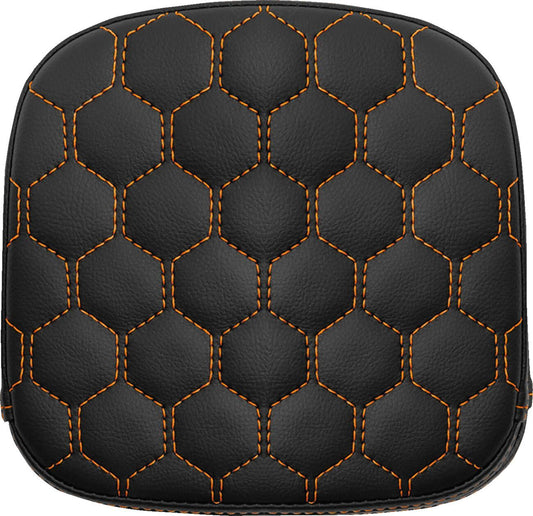 Saddlemen Honeycomb Sissy Bar Pad Orange Black Saddlehyde Gravestone 040749ORA