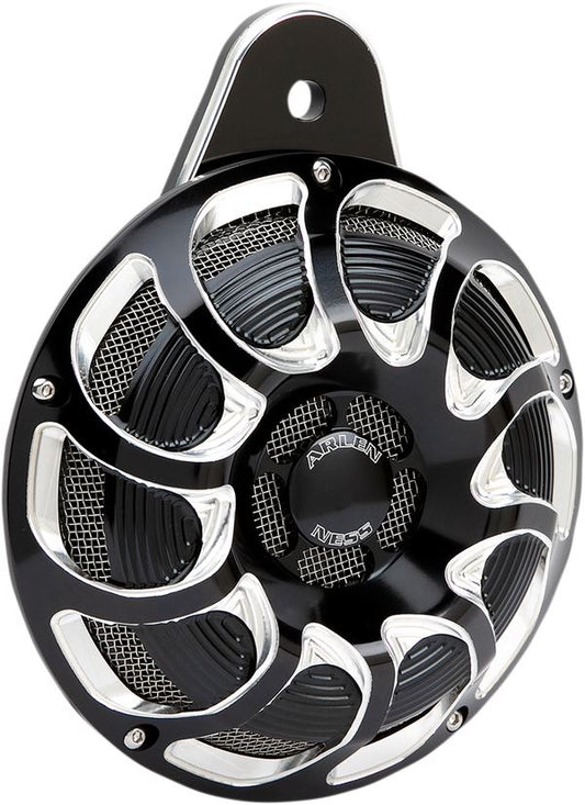 Arlen Ness Billet Horn Aluminum White For HD FXLRS 1923 ABS 91-24 70-252