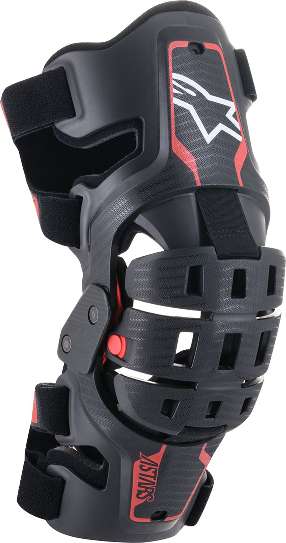 Alpinestars Youth Bionic 5s Knee Braces Black Red