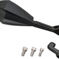 Daytona Black Side View Right/Left Stem Set ECE-Approved Aluminum ABS Mirror 80720
