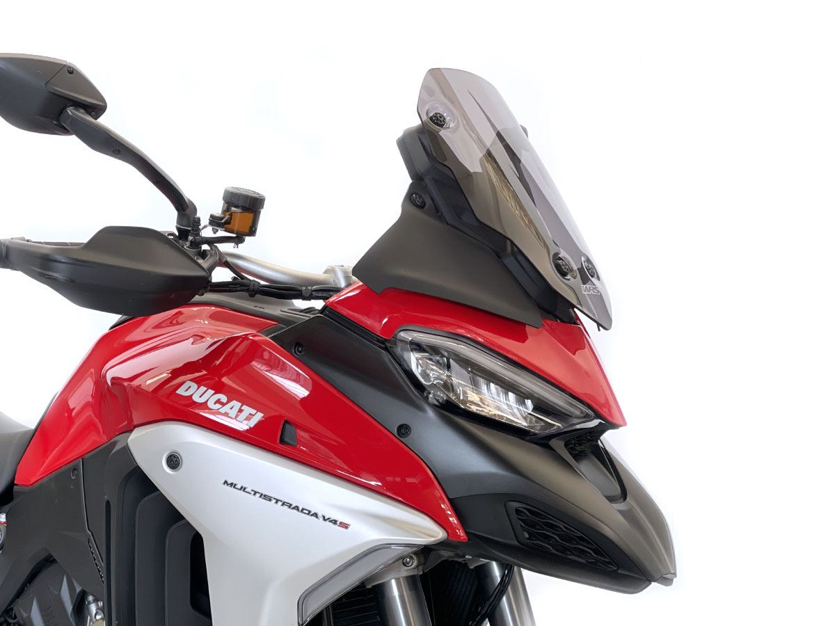 WRS Deflectors Ducati Multistrada V4 Matt Black Du019no