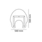 PUIG America II Screen Clear for Kawasaki VN900 Classic 06-16 5952W