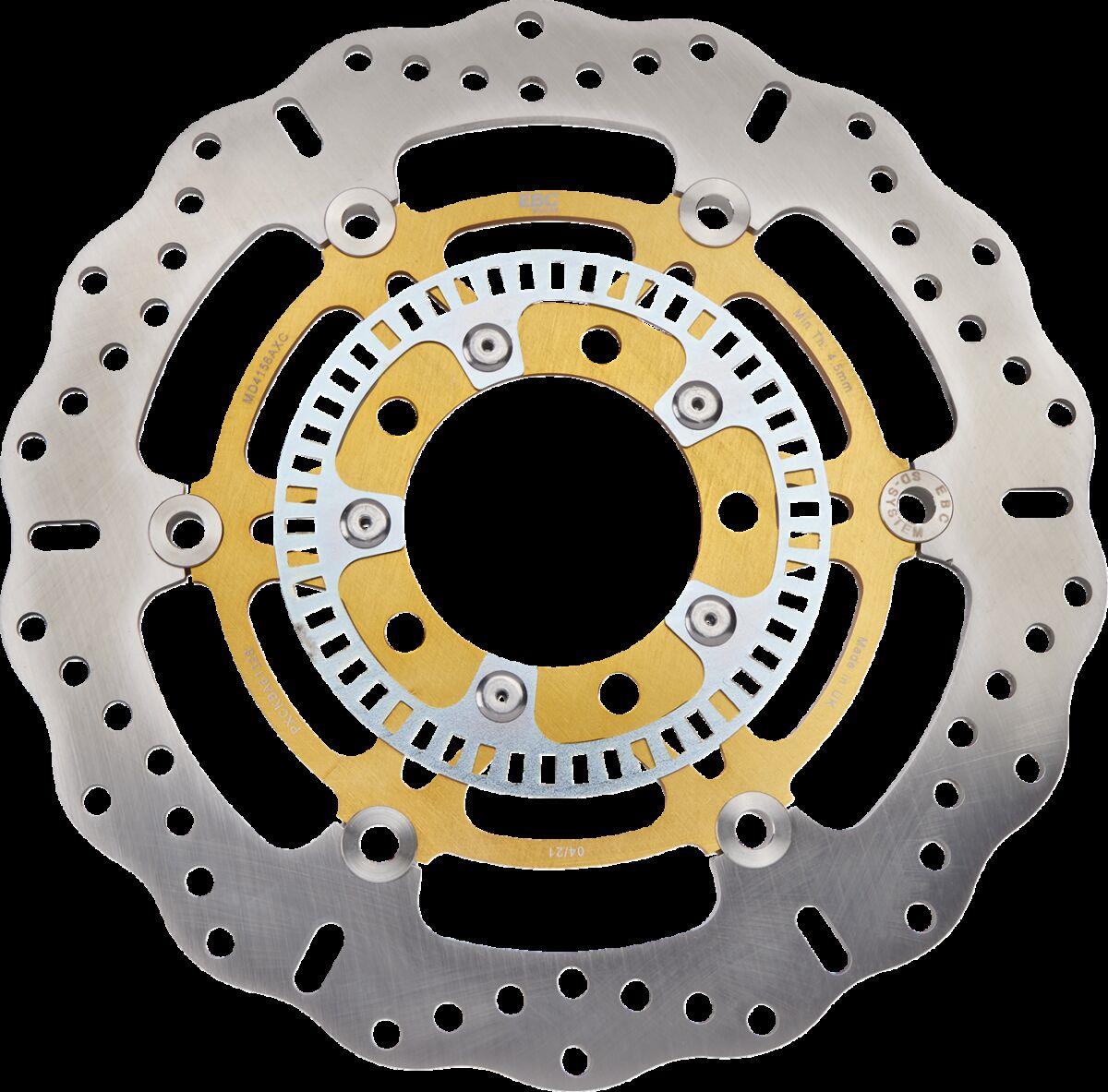 EBC Brake Rotor For Kawasaki KLE 650 2005-2026 Gold Zinc MD4156AXC