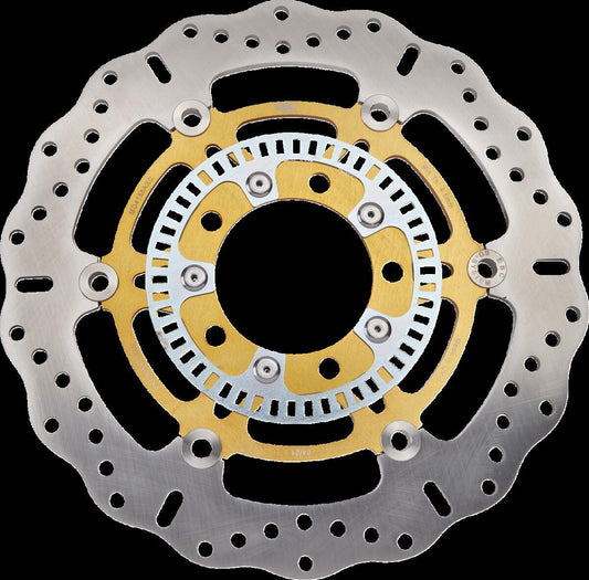 EBC Brake Rotor For Kawasaki KLE 650 2005-2026 Gold Zinc MD4156AXC