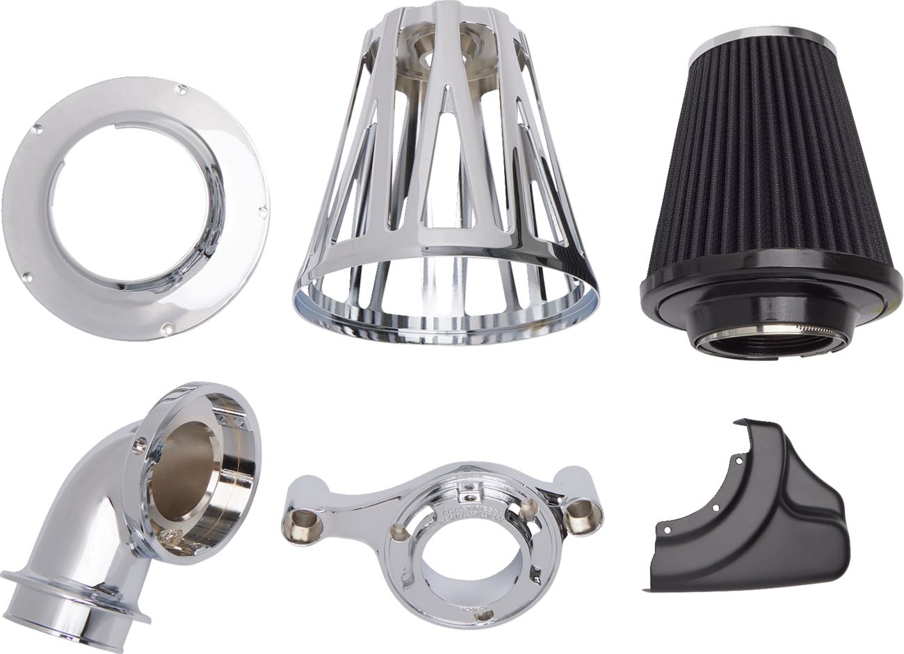 Arlen Ness Monster Sucker Air Cleaner Chrome For HD FXLRS 1923 17-24 600-088