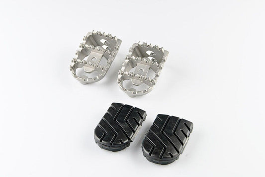 SW MOTECH EVO Footrest Kit For BMW R 1300 GS 2024-2025 Silver FRS.07.011.11000/S