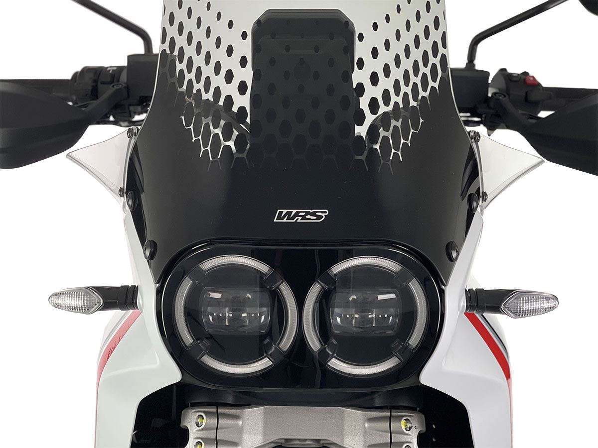 WRS Side Deflectors Ducati Desertx 950 Clear Du026t
