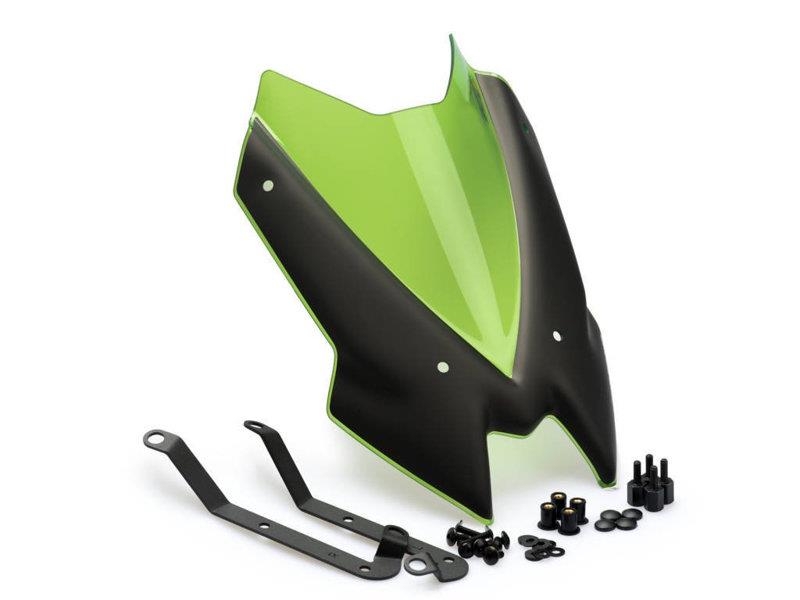 PUIG New Generation Sport Screen Green for Kawasaki Z650 20-25 3864V